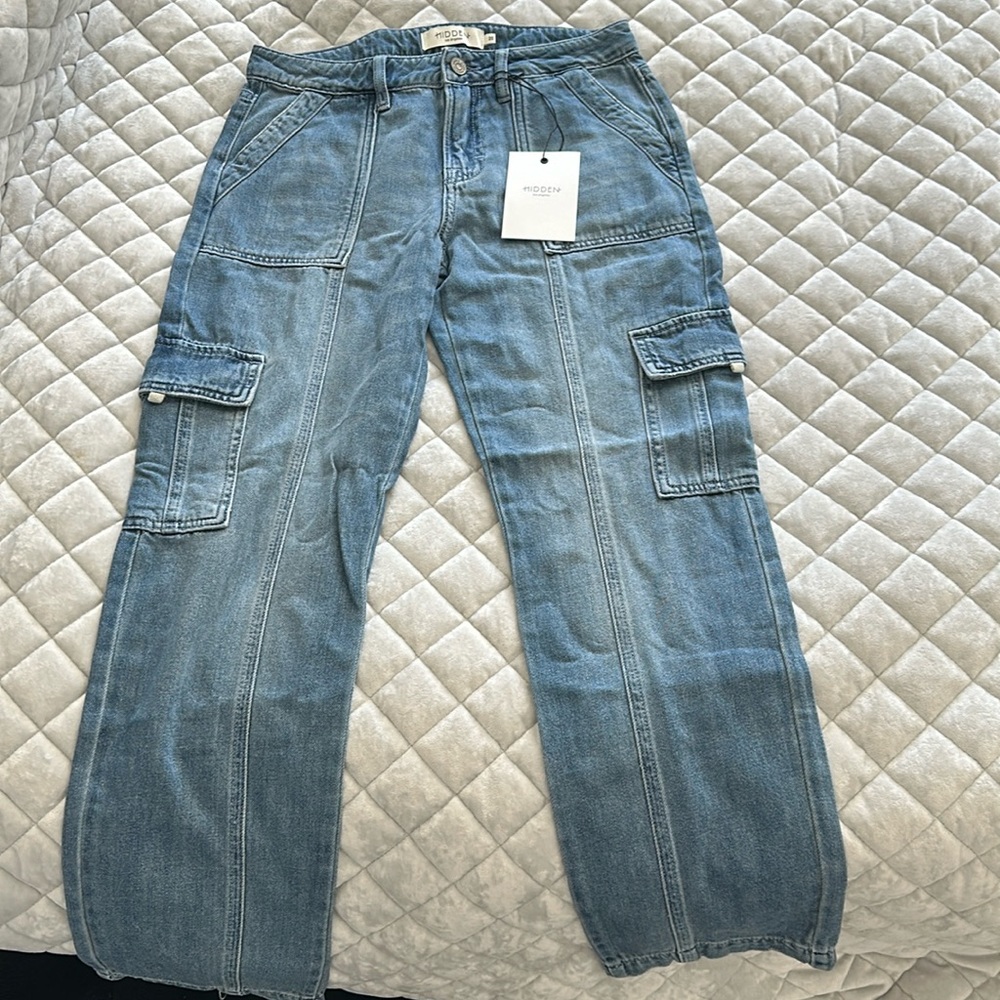 Hidden Jeans. Tracey high-rise straight